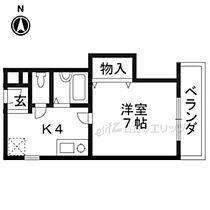 中村10番館 406 ｜ 大阪府茨木市中村町10-7（賃貸マンション1K・4階・22.40㎡） その2