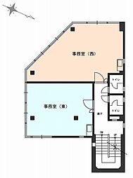 西米穀ビルの間取図画像