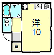 深田マンション 201 ｜ 兵庫県神戸市東灘区御影本町５丁目（賃貸マンション1R・2階・23.00㎡） その2