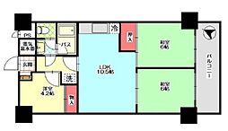 [間取] 真ん中LDK・和室×2タイプの間取り。大切なペットと暮らせるマンション(細則あり)
