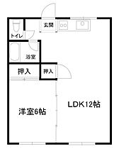 ラビットハウス猿田 101 ｜ 栃木県足利市猿田町（賃貸アパート1LDK・1階・39.75㎡） その2