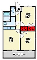 エルザサンリバー戸畑 604 ｜ 福岡県北九州市戸畑区中原東３丁目13-48（賃貸マンション2DK・6階・50.77㎡） その2