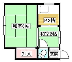 祐弘荘の間取図画像
