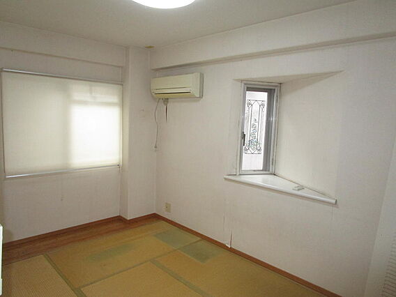 二面に窓がある...