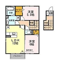 フォレスト　Ｂ  ｜ 静岡県田方郡函南町柏谷（賃貸アパート2LDK・2階・64.46㎡） その2