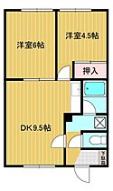 マンション清住荘 07 ｜ 北海道北見市常盤町２丁目3-26（賃貸アパート2LDK・2階・43.74㎡） その2