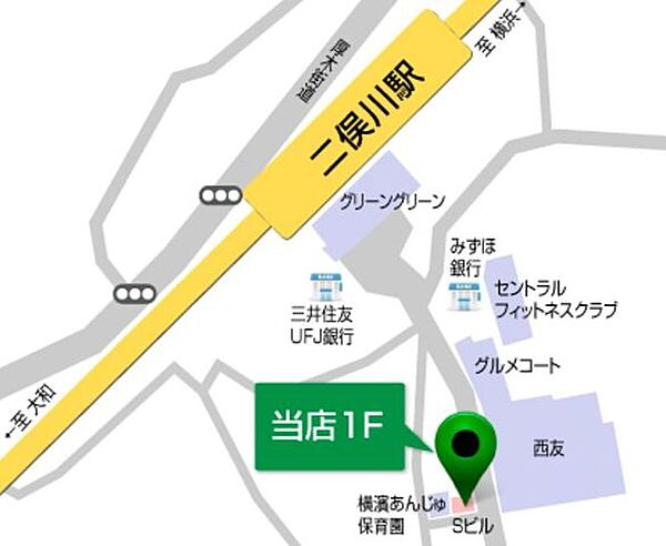 リリックコートＹＯＫＯＨＡＭＡI 1階 | 神奈川県横浜市旭区本宿町 賃貸マンション 地図