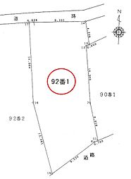 売地　豊橋市前芝町字青木92-1