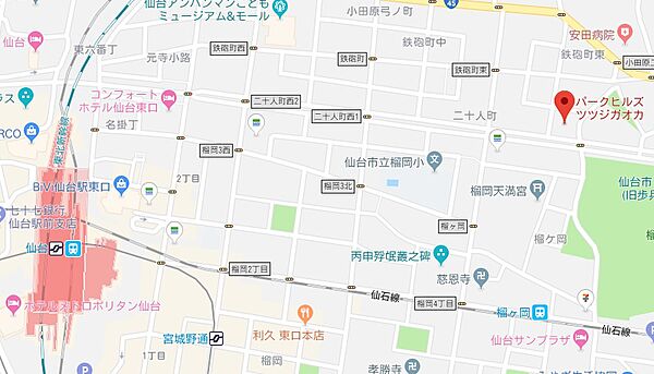パークヒルズ榴ヶ岡　（ＰＡＲＫ　ＨＩＬＬＳ　榴ヶ岡）