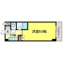 滋賀県大津市大江８丁目（賃貸マンション1K・5階・26.73㎡） その2