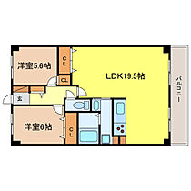 滋賀県大津市野郷原１丁目（賃貸マンション2LDK・7階・70.20㎡） その2