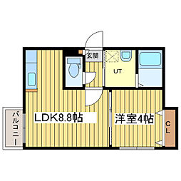 新道東駅 5.3万円