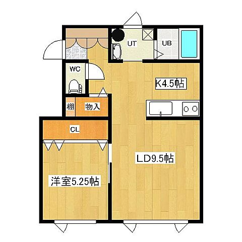 ホームズ でお部屋探し スプリングエステートi 1階 1ldk 賃料5 8万円 44 95 賃貸アパート住宅情報 物件番号 取扱い不動産会社 エイブルネットワーク北見店 株式会社セクト