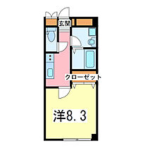 木更津パレス  ｜ 千葉県木更津市大和１丁目（賃貸マンション1K・2階・29.46㎡） その2