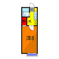 ビレッヂフジ2  ｜ 東京都足立区東和４丁目（賃貸アパート1K・2階・22.00㎡） その2