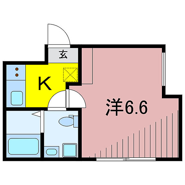 オーロ金町 ｜東京都葛飾区金町５丁目(賃貸アパート1K・2階・19.09㎡)の写真 その1