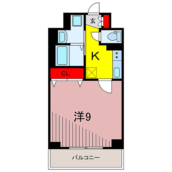 Clarus ｜東京都足立区加平２丁目(賃貸マンション1K・3階・28.46㎡)の写真 その2
