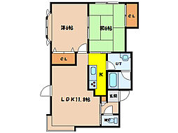 ヒルズクレスト富岡 2階/201