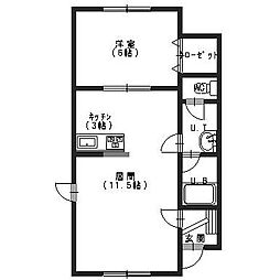 メゾンカイトII 2階