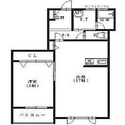 カーサクレスト 3階