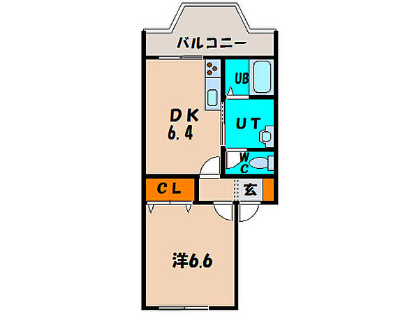 ミナトマンション 103｜北海道函館市港町１丁目(賃貸マンション1DK・1階・33.06㎡)の写真 その2