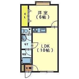 ラメゾン フローラルI 1階