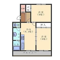 ヴィラナリー函館5号棟 3階