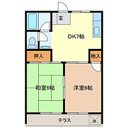 石川アパート 102