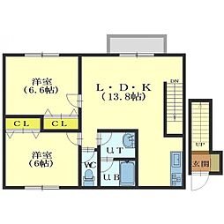 日吉ヶ丘ハイツ 2階