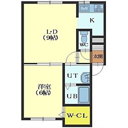 ユアーズ石川 2階/201