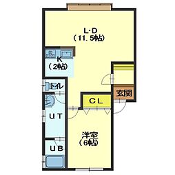 アッパーコースト追分 2階