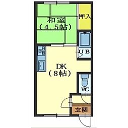 マンション白樺 1階/103