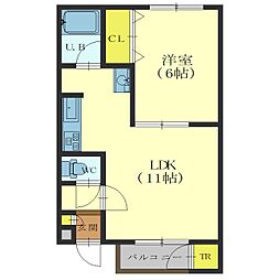 ピアース桔梗 2階