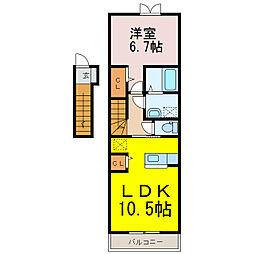 カーサ・パルドII 2階