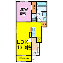 K&K  ｜ 埼玉県加須市愛宕２丁目（賃貸アパート1LDK・1階・50.01㎡） その2