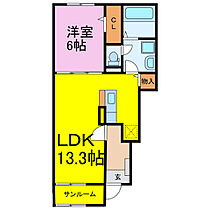 K&K  ｜ 埼玉県加須市愛宕２丁目（賃貸アパート1LDK・1階・50.01㎡） その2