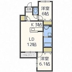 北24条駅 6.9万円