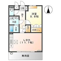 千葉県市原市ちはら台東４丁目（賃貸アパート1LDK・1階・44.62㎡） その2