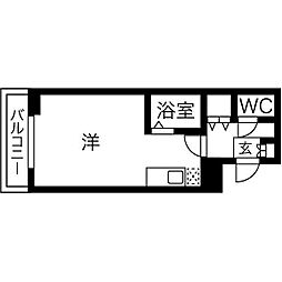 スカイハイツ 6階/601