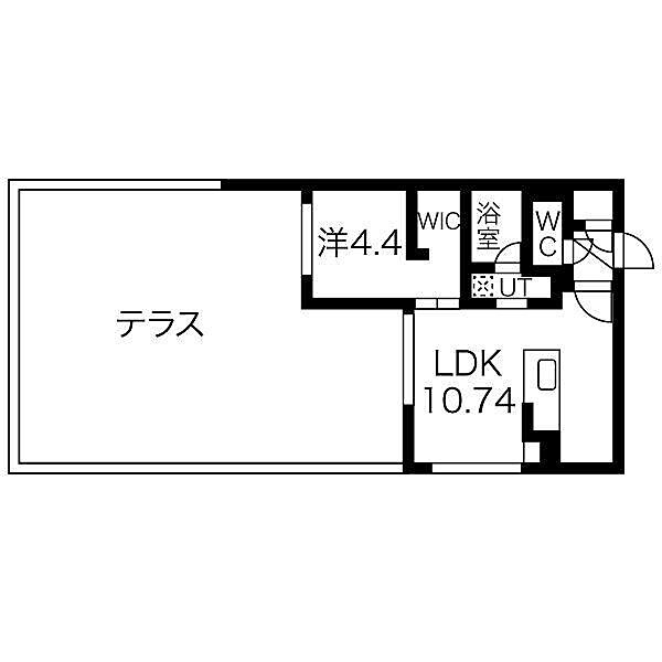 仮)GRANーS3W21MS A棟 103｜北海道札幌市中央区南三条西２１丁目(賃貸マンション1LDK・1階・34.88㎡)の写真 その2