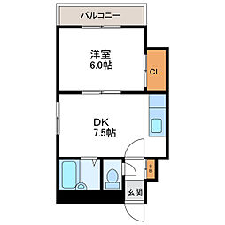 ブルーベル北17 3階