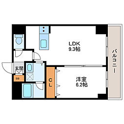 レジディア札幌駅ノース 8階