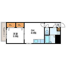 レジデンス高石 4階/-