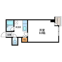 藤井ビル北17条III 5階/-