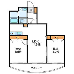 ル・ピエール桑園 4階