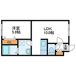 ウイング北14条 1階