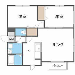 グランディールN15 4階/-