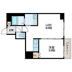 レジディア桑園 3階