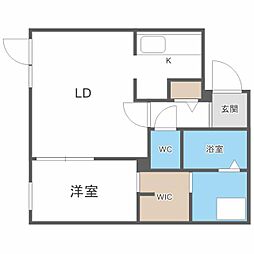 Ts COURT ASABU East ティーエスコートアサ 1階/-