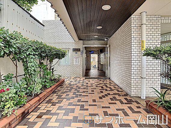 共用部分も綺麗...